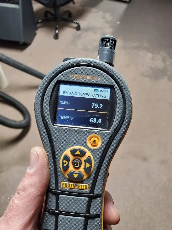 Moisture meter humidity assessment for Fire & Smoke Damage Restoration in Oshkosh